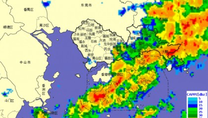 注意！深圳遭遇“暴雨列车”