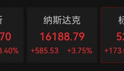 美股集体高开，全线大涨！英伟达涨超7%