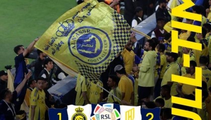 沙特联-C罗破门难救主 利雅得胜利1-2遭逆转吞联赛首败