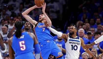 SGA34+8+7华子19分 雷霆轻取森林狼晋级总决赛