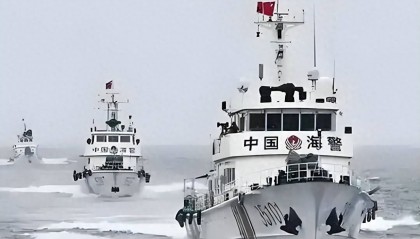 黄岩岛捷报传来，中方不再手下留情，十余艘菲律宾公务船，全被中国海警驱离