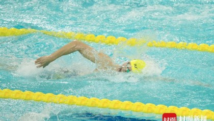 孙杨以0.1秒优势，惊险晋级全运会男子400米游泳决赛