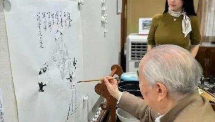 画家范曾报平安,回应称正在闭门写书,此前女儿称其“失联”被继母带走|鱼眼·热点