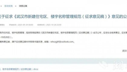 武汉楼市拟发新规！这些小区或受影响