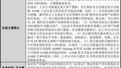 明日复牌!A股重磅重组,涉及半导体巨头