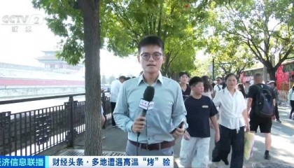 北京再迎“桑拿天”!游客热情不减,高温下打卡依旧