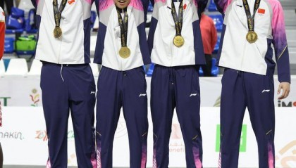 亚青会:中国三人篮球男队逆转东道主巴林队夺冠