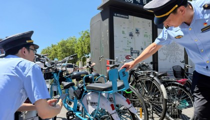 骑2分钟也按1小时收费30元，北京持续整治“亲子单车”