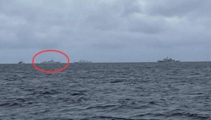 仁爱礁大捷!南海突然上演惊险一幕!菲律宾人员掏出M16,海警战士大吼一声“冲我来”!