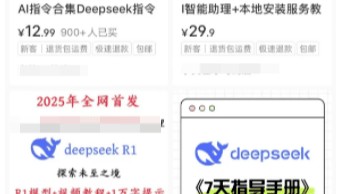 DeepSeek爆火，培训课涌现，有人卖课短短几天收入超5万