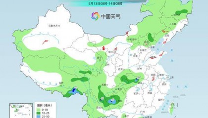 南方再度开启多雨模式，北方将现较大范围高温，全国天气→