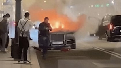 泽连斯基“预言”成真了？普京专车在莫斯科街头爆炸！幕后黑手会是谁？