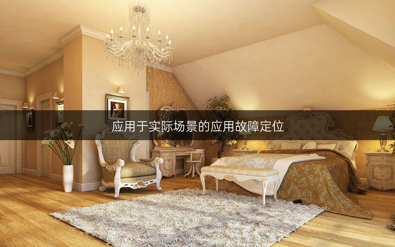 应用于实际场景的应用故障定位