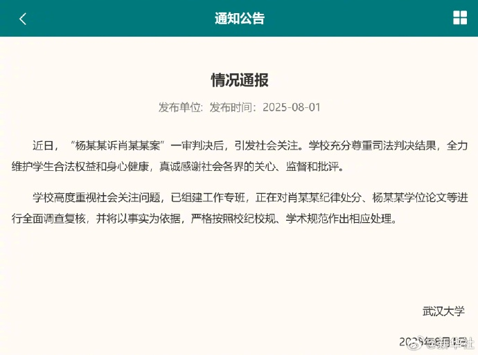 武大全面调查复核图书馆案，这次别推给上级了