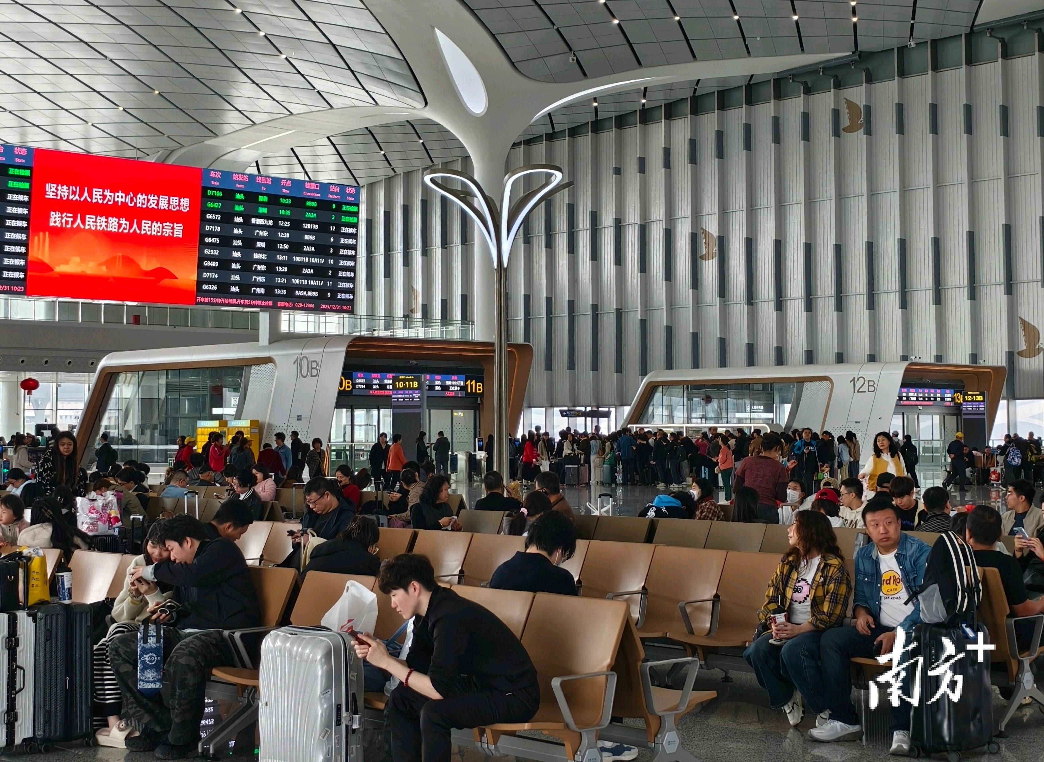 1145万人次！汕头站2025年旅客到发量再创新高