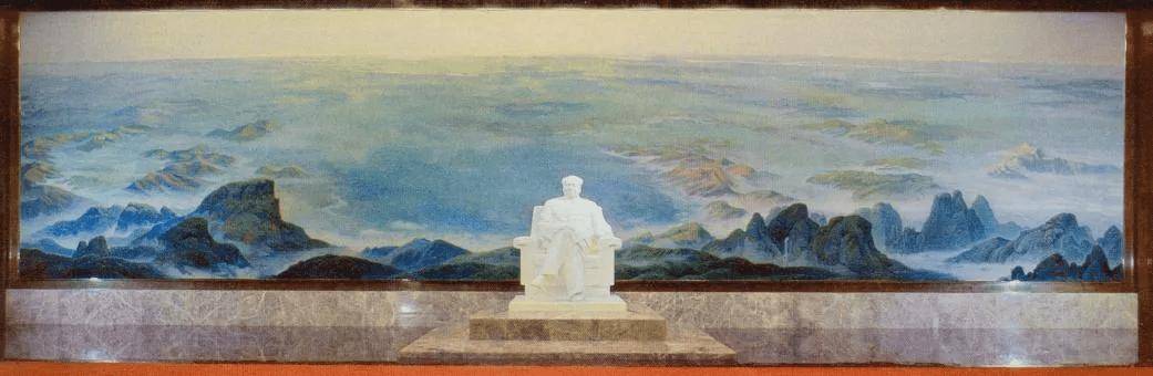 毛主席纪念堂里，巨幅壁画《祖国大地》全新亮相！近2480万针，绣成大好山河